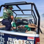 Detiene Gobierno Municipal a tres personas por disposición y quema de residuos