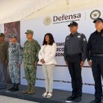 Reconocen Leticia Lozano y Fuerzas Armadas a personal de seguridad en Acapulco