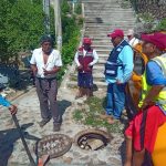 Atiende Capama fugas y taponamientos en la colonia Bellavista