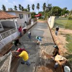 Rehabilita Gobierno de Acapulco vialidad con concreto hidráulico en La Poza