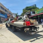 Continúa CAPTA operativo para el retiro de aparta espacios en la Costera