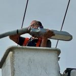 Rehabilita Gobierno de Leticia Lozano luminarias en avenida Farallón del Obispo