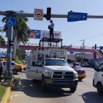 Reactiva Gobierno de Acapulco crucero semaforizado en la colonia Zapata