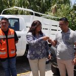 Entrega Leticia Lozano Zavala unidades para mejorar servicios públicos