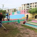 Atiende Servicios Públicos el Parque del Albañil en El Coloso