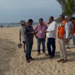 Inspeccionan Capama, Ecologia y Promotora de Playas canales pluviales en Acapulco