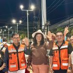 Ilumina Leticia Lozano Zavala la avenida México en Cumbres de Figueroa